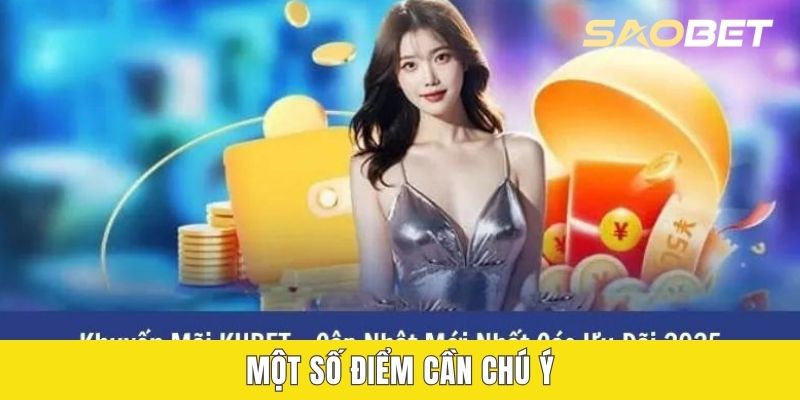 Một số điểm cần chú ý